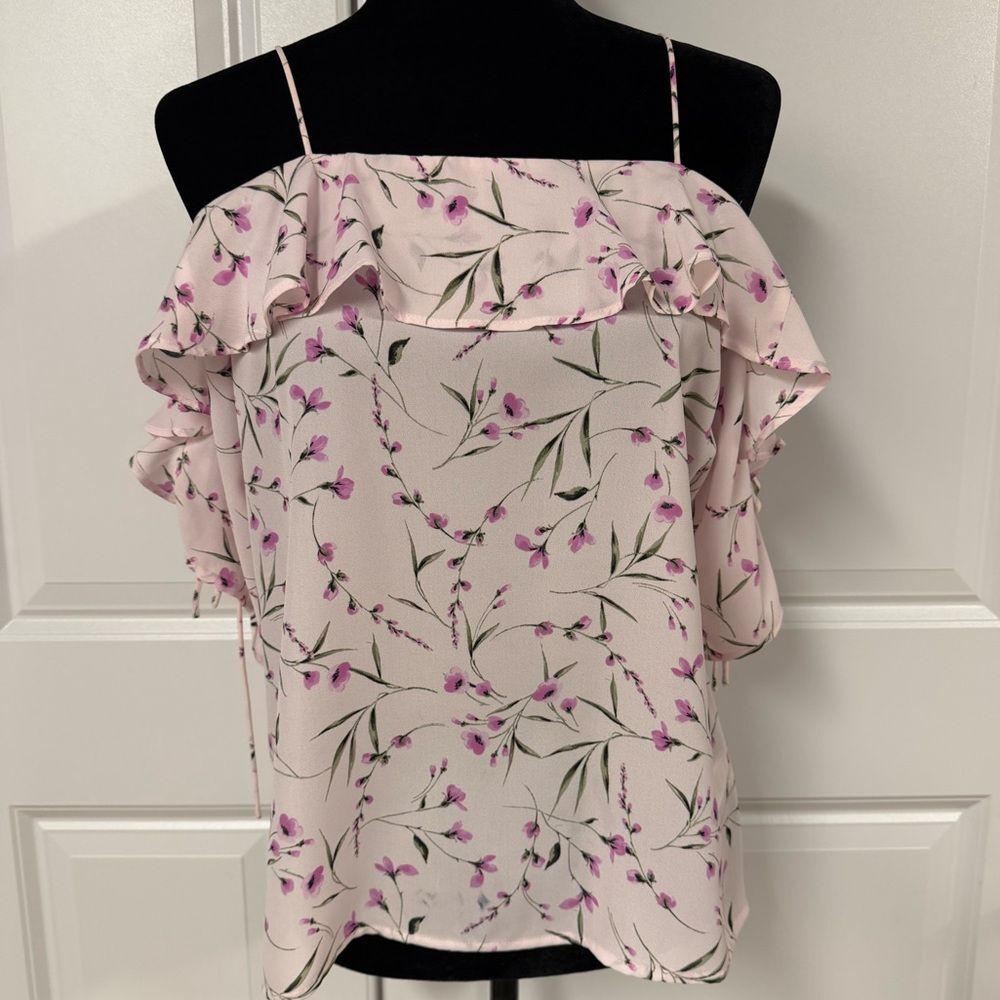 Cece Off The Shoulder Ruffle Top - Picture 2 of 6